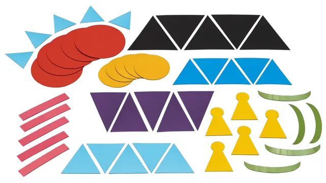 Montesorri gramatikk symboler 50 deler 