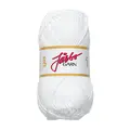 Soft bomullsgarn hvit 50 g