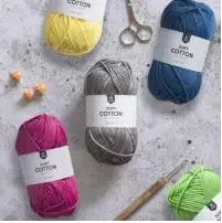 Soft bomullsgarn 50 g