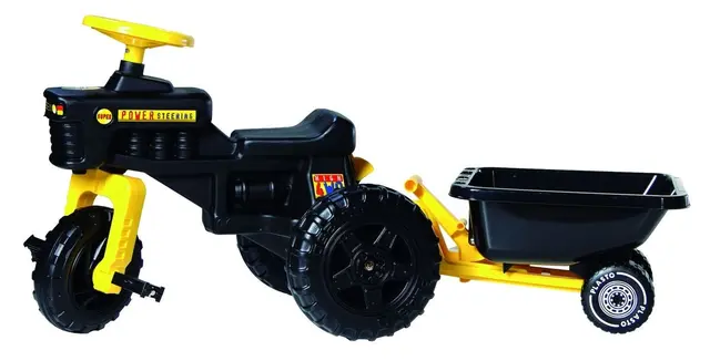 Tråtraktor med tilhenger L105 cm 