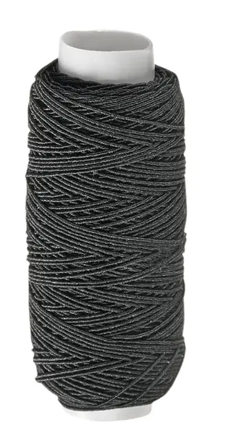 Strikktråd sort 30 m 