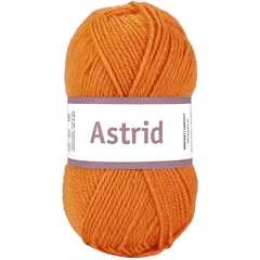 Astrid Superwash ullgarn oransje 50 g