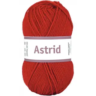 Astrid Superwash ullgarn rød 50 g