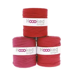 Hoooked Zpagetti garn r&#248;d 700 g