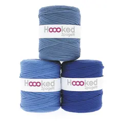 Hoooked Zpagetti garn bl&#229; 700 g