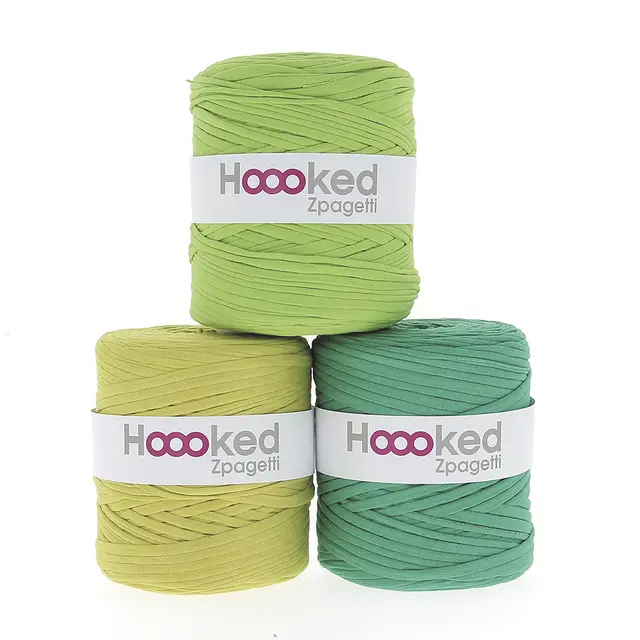 Hoooked Zpagetti garn grønn 700 g 