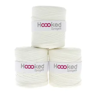 Hoooked Zpagetti garn offwhite 700 g