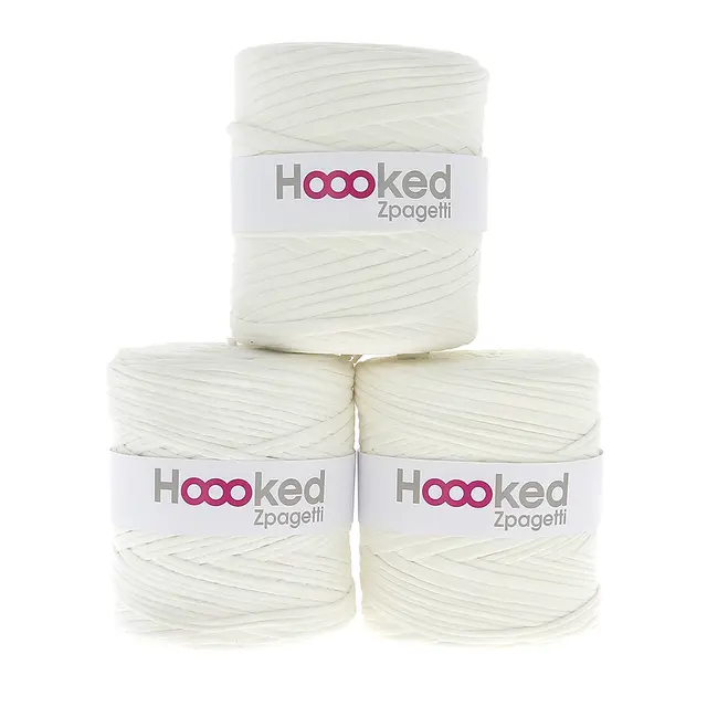 Hoooked Zpagetti garn offwhite 700 g 