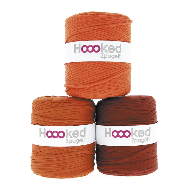Hoooked Zpagetti garn oransje 700 g 