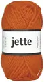 Jette ullgarn oransje 50 g