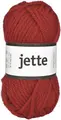 Jette ullgarn rød 50 g