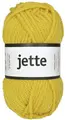 Jette ullgarn gul 50 g