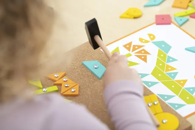 Hammermosaikk 215 deler 