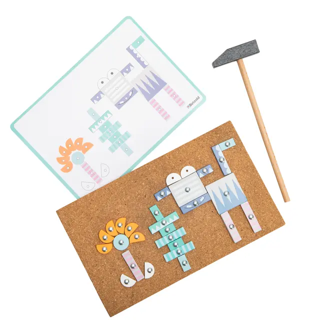 Hammermosaikk figurer 158 deler 