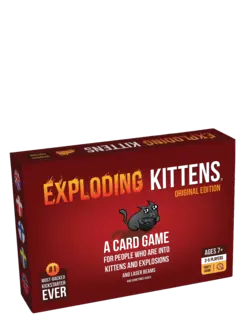 Exploding Kittens Spill fra 7 år