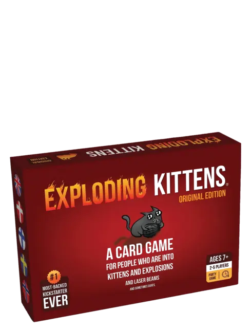Exploding Kittens Spill fra 7 år 