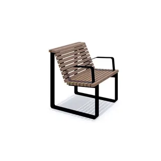 Brenna stol med armlener L78 x B69 x H79 cm