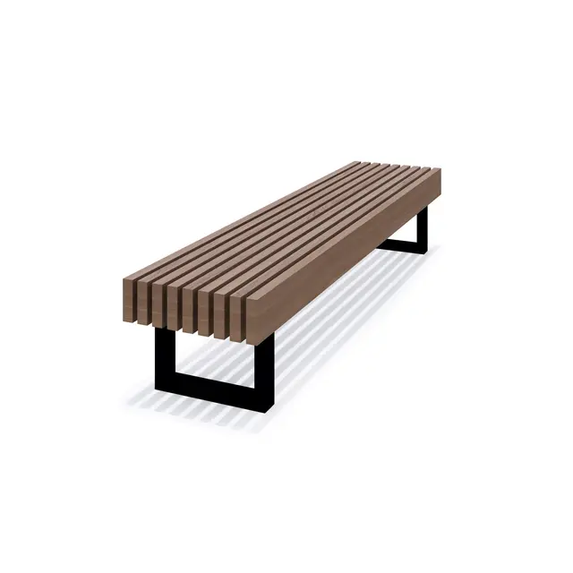 Colt benk uten rygg L250 x B52 x H44 cm 