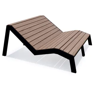 Line solseng dobbel L170 x B160 x H70 cm