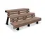 Line tribunebenk pyramide L200 x B125 x H80 cm