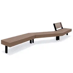 Pangaia hj&#248;rnebenk stor L442 x B126 x H82 cm