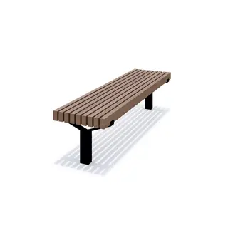 Uno benk uten rygg L180 x W48 x H45 cm