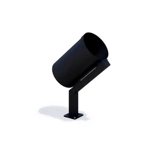 Brenna avfallsbeholder skrå Ø35 x H98 x B72 cm