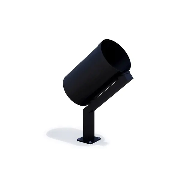 Brenna avfallsbeholder skrå Ø35 x H98 x B72 cm 