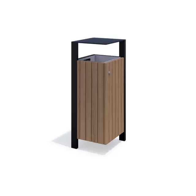 Colt avfallsbeholder med lokk L38 x B43 x H103 cm 