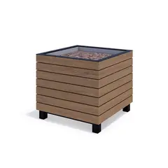 Line plantekasse solid L100 x B100 x H89 cm