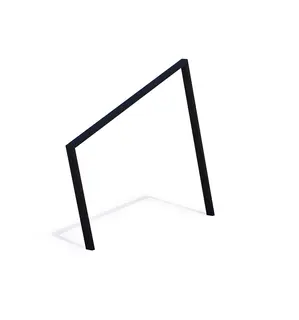 Uno sykkelstativ skrå L120 x H89 cm