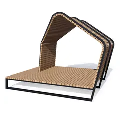 Fresh hvilestasjon med platting L280 x B200 x H208 cm