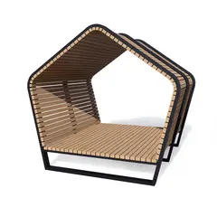 Fresh hvilestasjon L226 x B200 x H208 cm