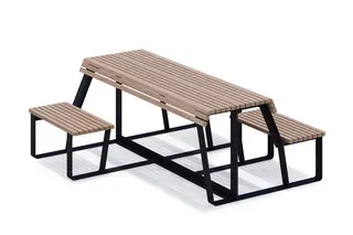 Brenna piknikbord med rullestolplass L178 x B200 x H79 cm