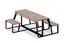 Brenna piknikbord med rullestolplass L178 x B200 x H79 cm