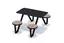 Garden bordsett m/rullestolplass rund L227 x B140 x H75 cm