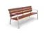 ReBnew Ecosens parkbenk L180 x B73 x H85/44 cm