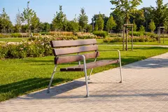 ReBnew Ecosens parkbenk L180 x B73 x H85/44 cm
