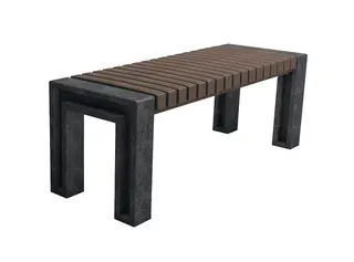 ReBnew Rar parkbenk L180 x B46 x H48 cm