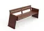 ReBnew Alp parkbenk L220 x B61 x H83/46 cm