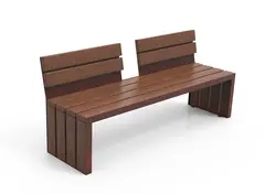 ReBnew Tor parkbenk L180 x B57 x H77/45 cm