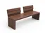 ReBnew Tor parkbenk L180 x B57 x H77/45 cm
