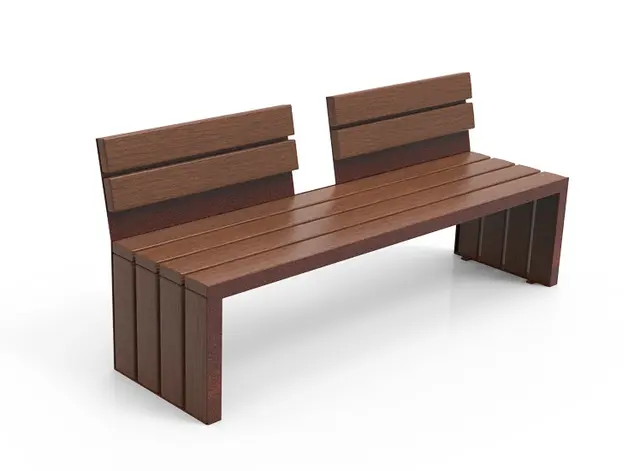 ReBnew Tor parkbenk L180 x B57 x H77/45 cm 