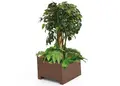 ReBnew plantekasse kvadrat liten L60 x B60 x H48 cm