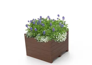 ReBnew plantekasse kvadrat medium L95 x B95 x H72 cm