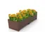 ReBnew plantekasse avlang stor L180 x B60 x H48 cm