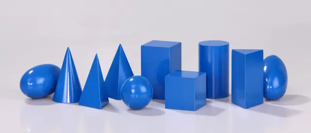 Montessori-læringsmateriell matematikk B66 x D42 x H103 cm 
