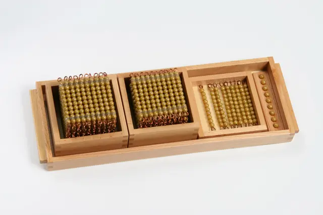 Montessori-læringsmateriell matematikk B66 x D42 x H103 cm 