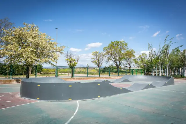 Pumptrack 32 m oval L1146 x B646 x H89 cm 