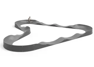 Pumptrack 54 m L1847 x B1686 x H89 cm